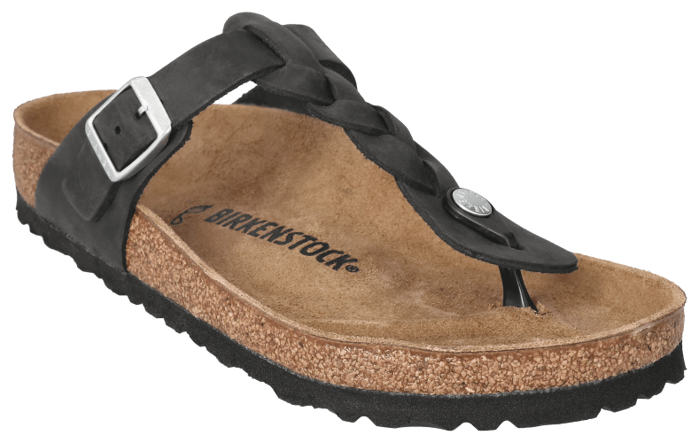 Birkenstock black thong sandals sale