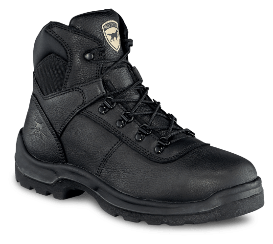 Irish Setter Men s 6 Ely Steel Toe Black Work Boot