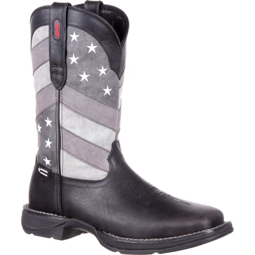 Durango Rebel Faded Black Flag Western Boots for Men Bass Pro Shops