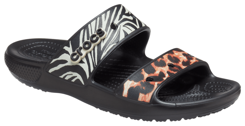 Skechers Yoga Foam Sling Black Flip Flops Sandals Thong Size 9 Tie-Dye