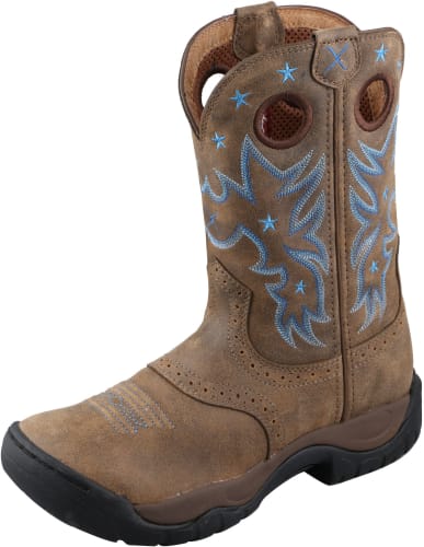 Ladies western work boots top