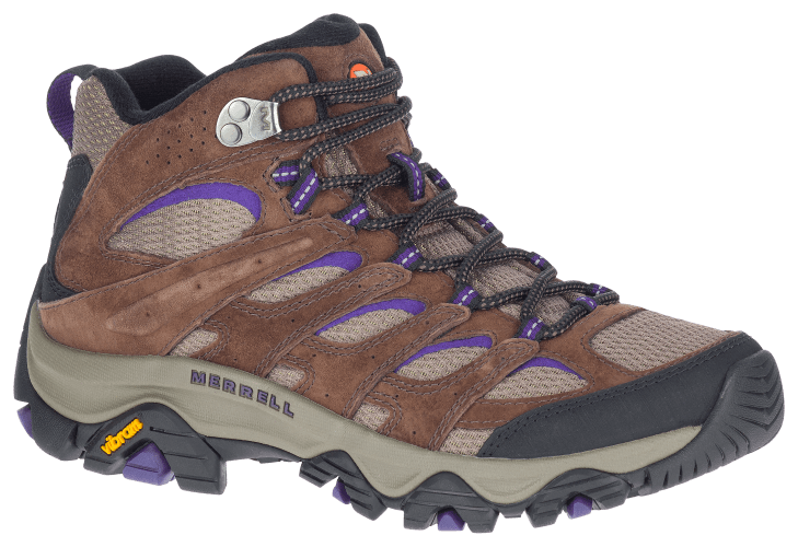 Merrell Moab 3 Mid Goretex Hiking Boots Brown