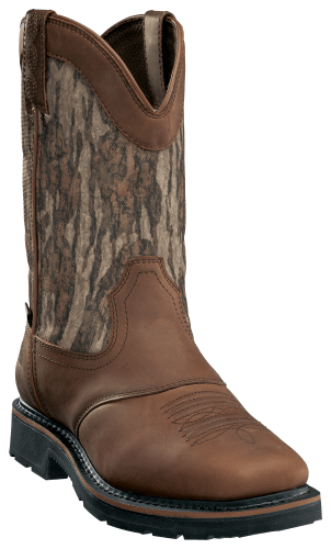 Western square best sale toe work boots
