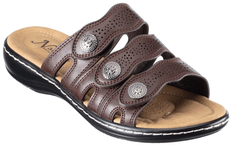 Natural reflections sandals top