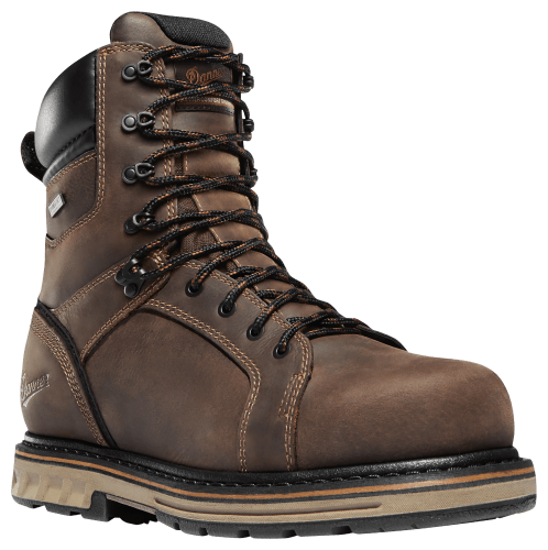 Danner Steel Yard Waterproof Steel Toe Work Boots for Men Brown 15M Cabela s