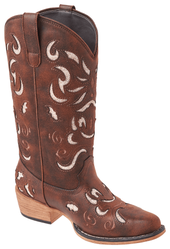 Natural Reflections Kane Western Boots for Ladies