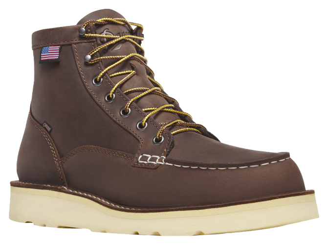 Danner Bull Run GORE TEX Waterproof Moc Toe Steel Toe Work Boots for Men