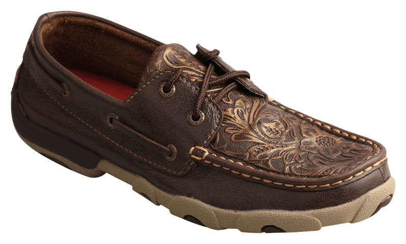 Twisted x women s embossed floral deals driving mocs