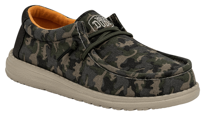 Hey dude canvas shoes sales