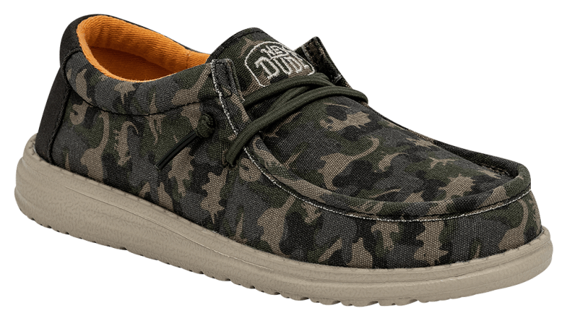 Wally Youth Camouflage Multi Camo - Boy's Shoes