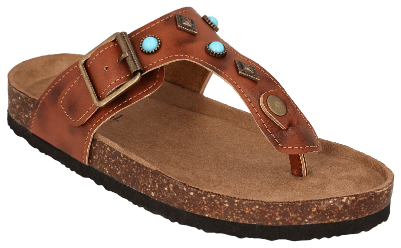 Jeweled flip flop discount sandals