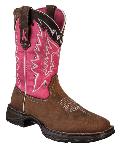 Durango Lady Rebel Pink Ribbon Pull On Western Boots for Ladies Bass Pro Shops