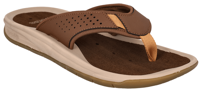 Mens wide leather flip flops deals