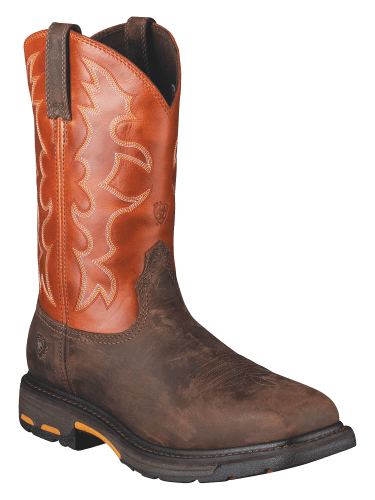 Ariat workhog square discount toe steel toe