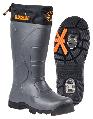 Ice fishing boots with built in cleats store