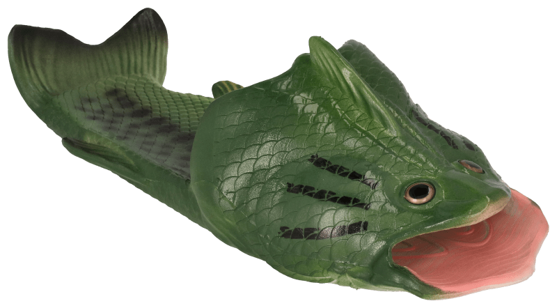 Bass fish shop slippers