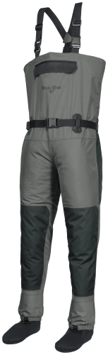White River Fly Shop Montauk Stocking-Foot Chest Waders for Men
