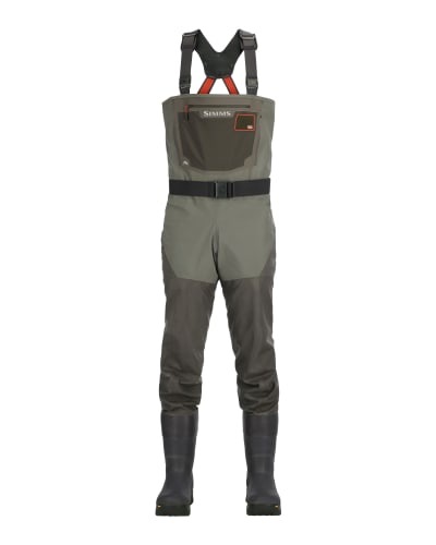 ONE PAIR OF REDHEAD BRAND NEOPRENE FISHING WADERS - MEN'S SIZE 10