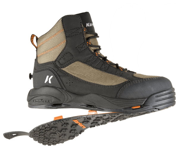 Korkers Greenback Felt/Kling-On Sole Wading Boots for Men