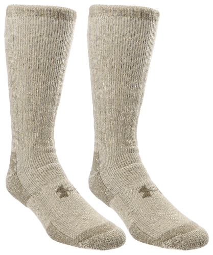 Under Armour ColdGear Boot Socks for Men 2-Pair Pack