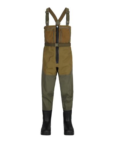 Simms Freestone Z Front Zip Boot-Foot Waders for Men