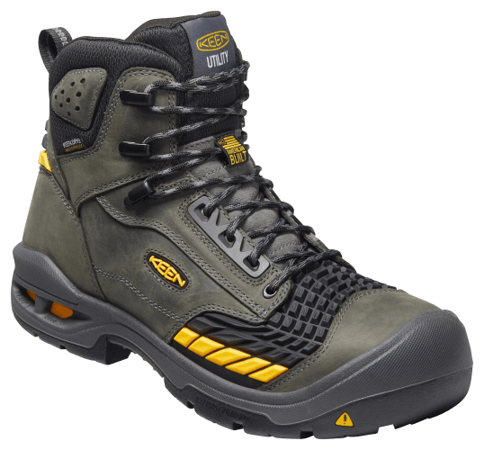 KEEN Utility Troy 6 Waterproof Carbon Fiber Toe Work Boots for Men Bass Pro Shops