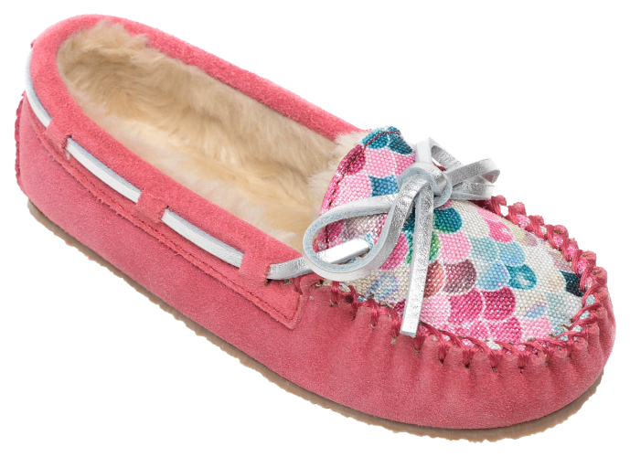 Minnetonka Moccasin Cassie Slip On Shoes for Kids Cabela s