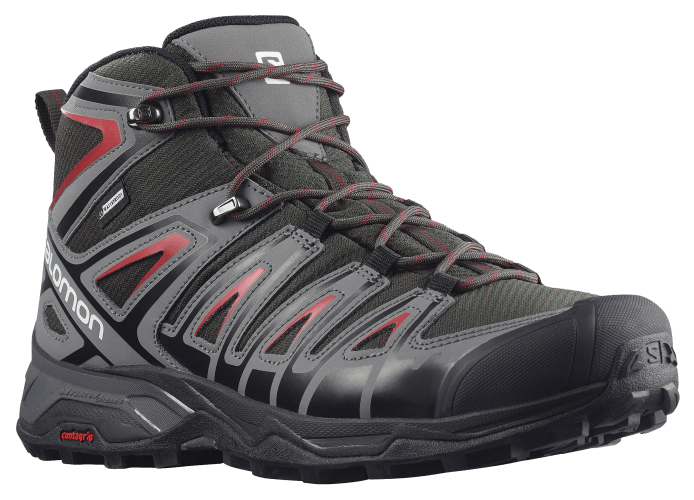 SALOMON Men's Mid-Top Trail Running Shoes Waterproof