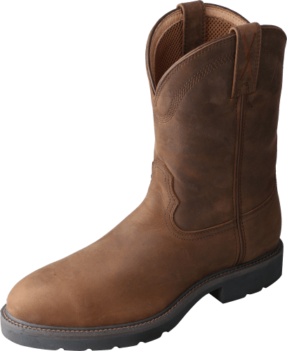 Twisted X Round Toe Western Work Boots for Men