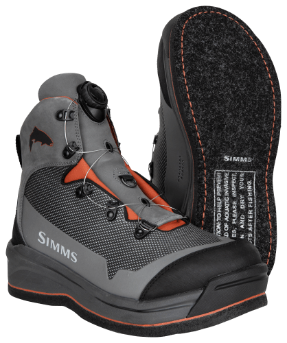 Simms Freestone Felt Sole Wading Boots for Men