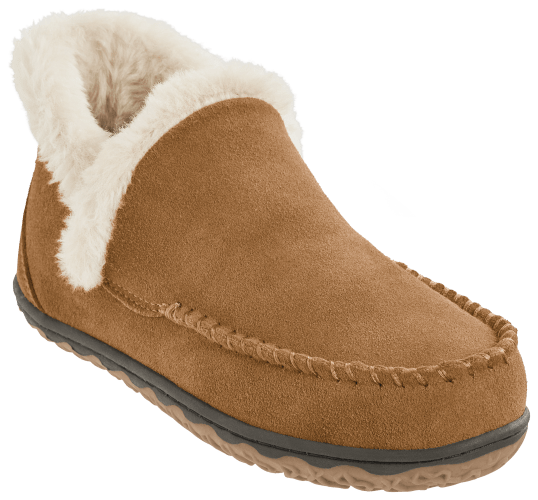 Ankle moccasins with fur cheap