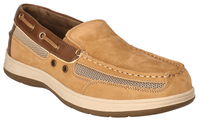 World Wide Sportsman Blue Water Boat Shoes for Men - Tan