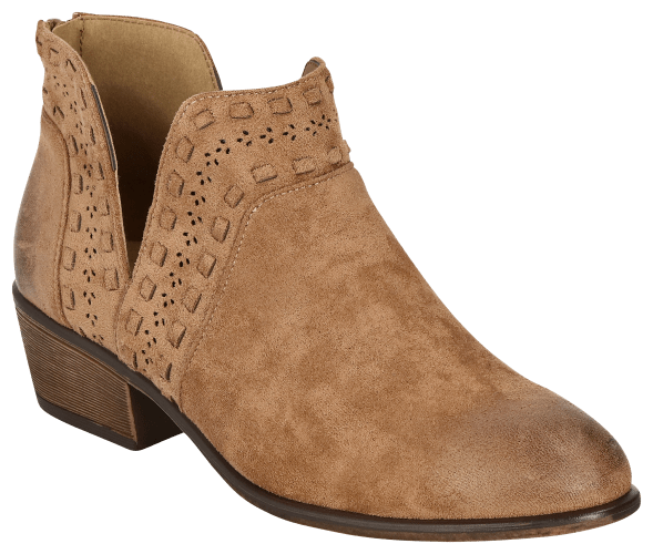 Ladies deals suede booties