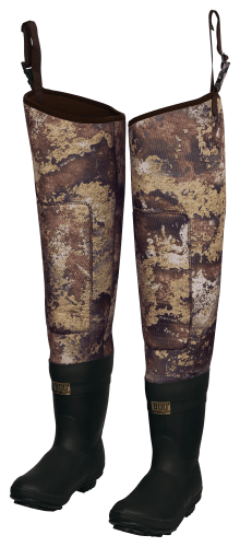 Guide Gear Men's Camo Insulated Chest Waders with Boots for Fishing and  Hunting, 1000 Gram, Stout Sizes