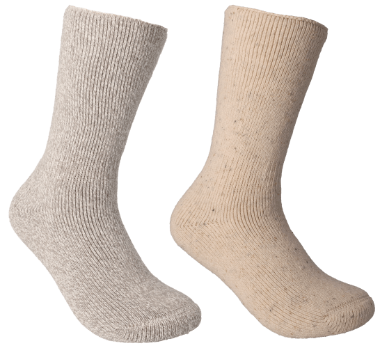 Natural Reflections Heavyweight Thermal Socks for Ladies 2-Pair Pack