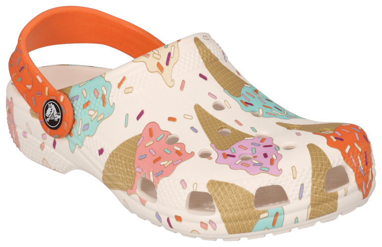 Crocs Ice Cream Graphics Clogs for Kids