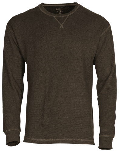 Waffle-weave T-shirt - Khaki green - Men