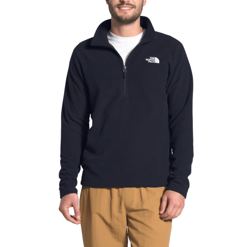 The North Face Textured Cap Rock Quarter Zip Long Sleeve Fleece Pullover for Men Almond Butter 2XL Cabela s