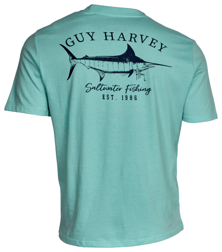 Guy Harvey Marlin Sketch Short-Sleeve T-Shirt for Men