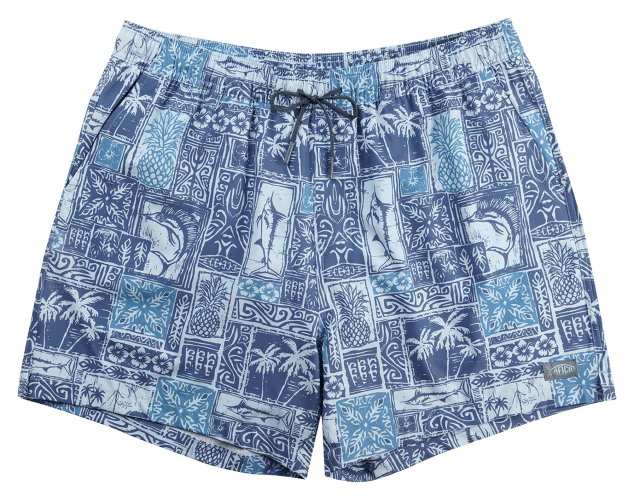 AFTCO Strike Printed Swim Shorts for Men