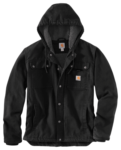 Carhartt relaxed fit washed duck sherpa lined utility jacket Clearance