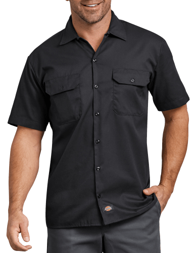 men's relaxed fit short sleeve shirts