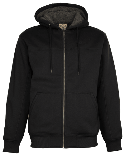 PLT Black Sport Print Oversized Hoodie