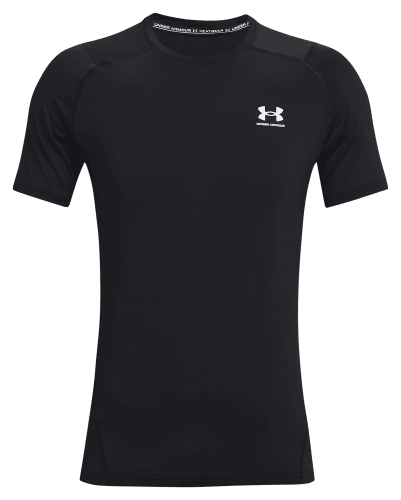 Under Armour Men's Heatgear Fitted Short Sleeve - Blue, XXXX-Large