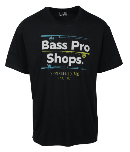 Bass Pro Shops 3 Poles Short-Sleeve T-Shirt for Men