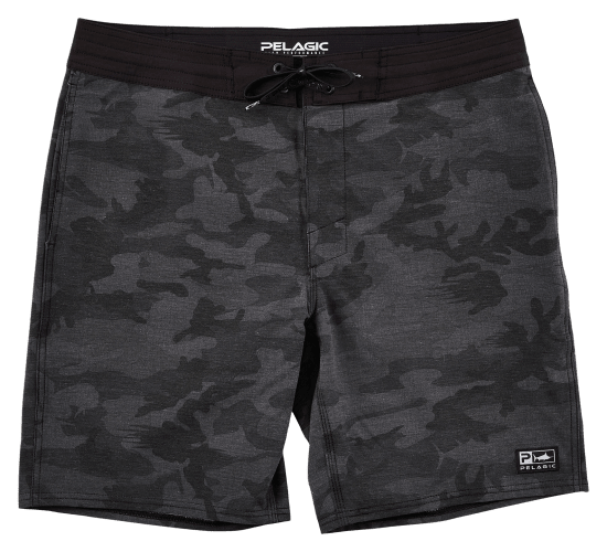 Pelagic Deep Drop Fish Camo Fishing Shorts for Men