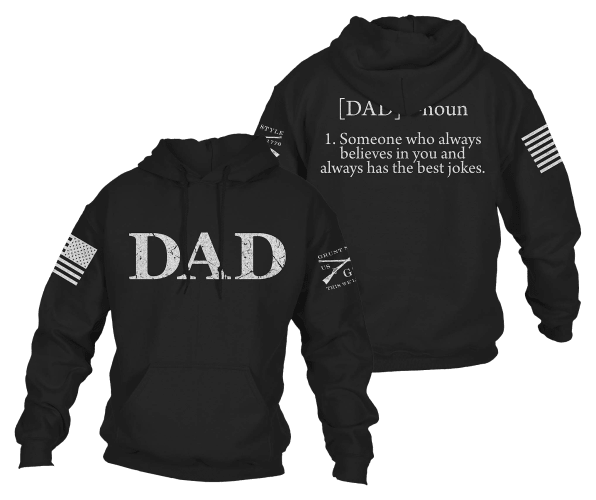 Grunt style dad hoodie hotsell