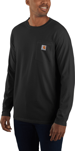 men's carhartt long sleeve tee shirts