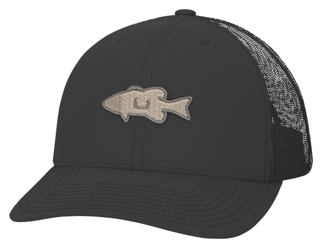 Huk Bass Logo Trucker Cap for Men Bass Pro Shops
