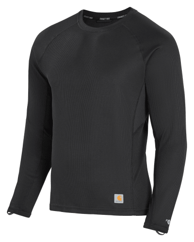 Carhartt Force Midweight Micro-Grid Long-Sleeve Base-Layer Top for Men